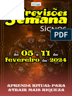 Previsões Da Semana Ed 197 Previsões de 05 A 11 de Fevereiro de