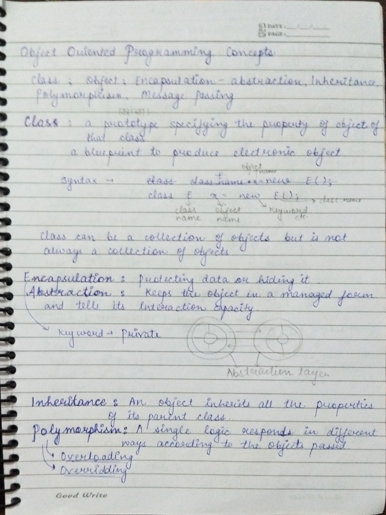 Java Hand Written notes | PDF