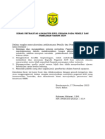 Surat Netralitas ASN Dalam Pemilihan Umum Dan Pemilihan Kepala Daerah Serentak Tahun 2024 PPPK