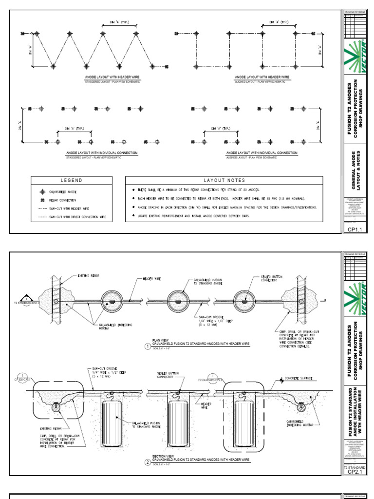Fusion T2 Anode Installation Guide | PDF | Corrosion | Structural ...