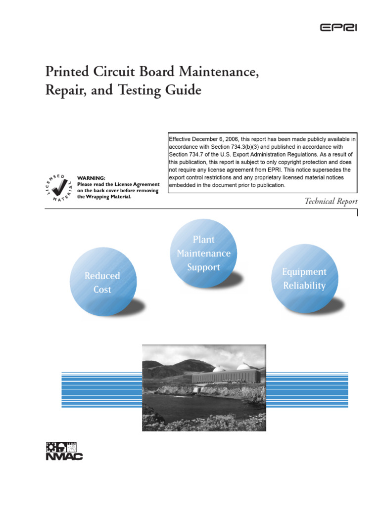 Printed Circuit Board Maintenance - Repair - and Testing Guide | PDF ...