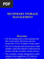 Secondary Storage Management 1