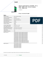 Schneider Electeqrqssfric - Altivar-Soft-Starter-ATS480 - ATS480D75Y