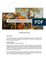 1 Domingo - Sete Domingos de São José