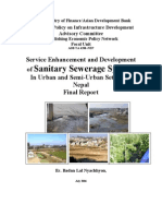 38-Character  for Document on Service Enhancement and Development of Sanitary Sewerage System in Nepal