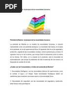 Pirámide de Maslow