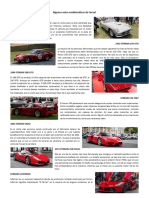 Algunos Autos Emblemáticos de Ferrari