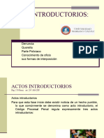 CLASE No. 2 ACTOS INTRODUCTORIOS 2022
