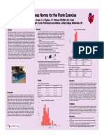 Fitness Norms For The Plank Exercise