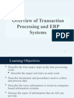 02 - Transaction Processing and ERP Systems