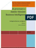 Sistem de Procesare A Datelor Folosind BI