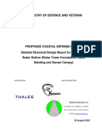 Ndekye Radar Site Design Report - August 2021
