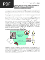 Risk Assessment Aid Chem Bottling Plants