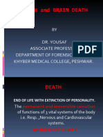 Brain Death DR Yousaf