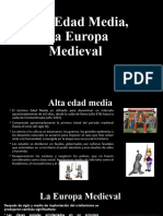 Alta Edad Media, Europa Medieval