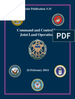 JP 3-31: Command and Control For Joint Land Operations