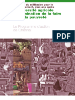 Biodiversité Agricole Et Élimination de La Faim Et de La Pauvreté