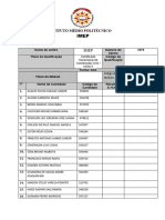 Pauta CV5 CC T3