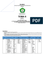 Silabus K13 Kelas 5 Tema 6