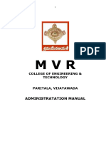 MVR Aministration Manual