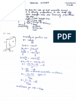 Thermal Derivation Fourier