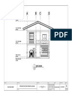 A B C D: Front Elevation