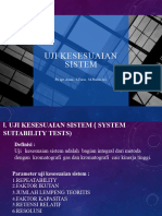 Uji Kesesuaian Sistem