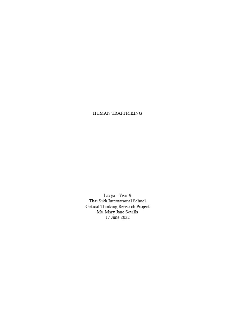 Real Human Trafficking Download Free Pdf Human Trafficking Violence