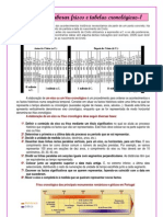 Frisos e Tabelas Cronológicas