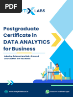 AnalytixLabs - PostGrad Cert in DATA ANALYTICS For Business