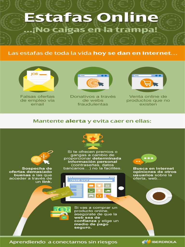 Infografia Estafas Online | PDF
