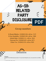 As-18, Related Party Disclosures