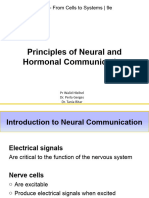Principles of Neural and Hormonal Communication