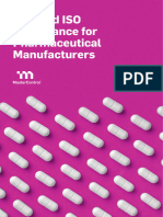 Fda and Iso Compliance For Pharmaceutical Manufacturers