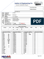 030-VFD Installation - Fedder Machine