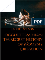 Rachel Wilson Occult Feminism The Secret History of Womens Liberation