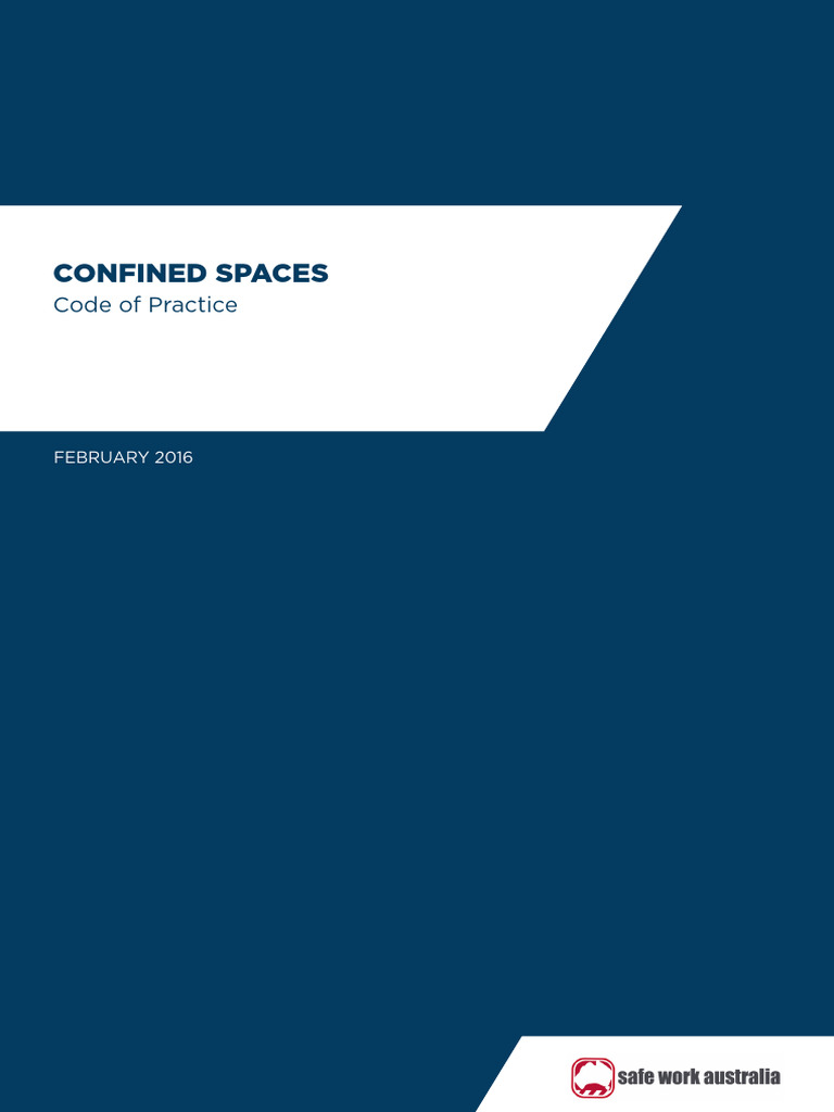 Confined Spaces Code of Practice (February 2016 Edition) | PDF ...