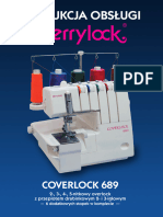 Instrukcja Coverlock Merrylock 689