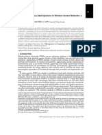 Detecting Malicious Data Injections in Wireless Sensor Networks: A Surve