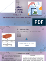 Pembahasan 1-23 Paket 1 Sains Literasi 23