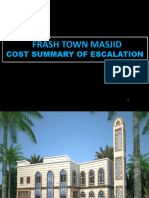 Cost Summary of Escalation 15-09-2022