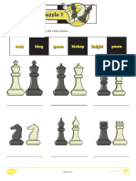 KS2 Maths - Chess Puzzles and Activities For International Chess Day (Beginners)