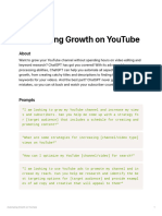 Automating Growth On YouTube