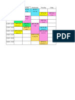Timetable s2