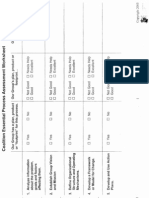 Coalition Essential Process Assessment Worksheet