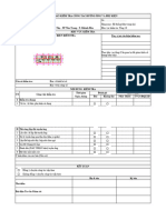 3.1.3 Bản checklist phần M&E