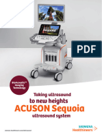 Ultrasound - ACUSON Sequoia Brochure