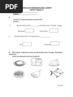 Soalan BM Bahasa Melayu Pemahaman Tahun 2