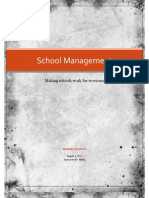 School Management: Making Schools Work For Everyone