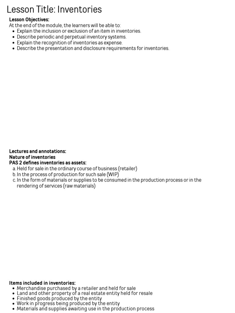 Understanding Inventory Management | PDF | Cost Of Goods Sold | Economies